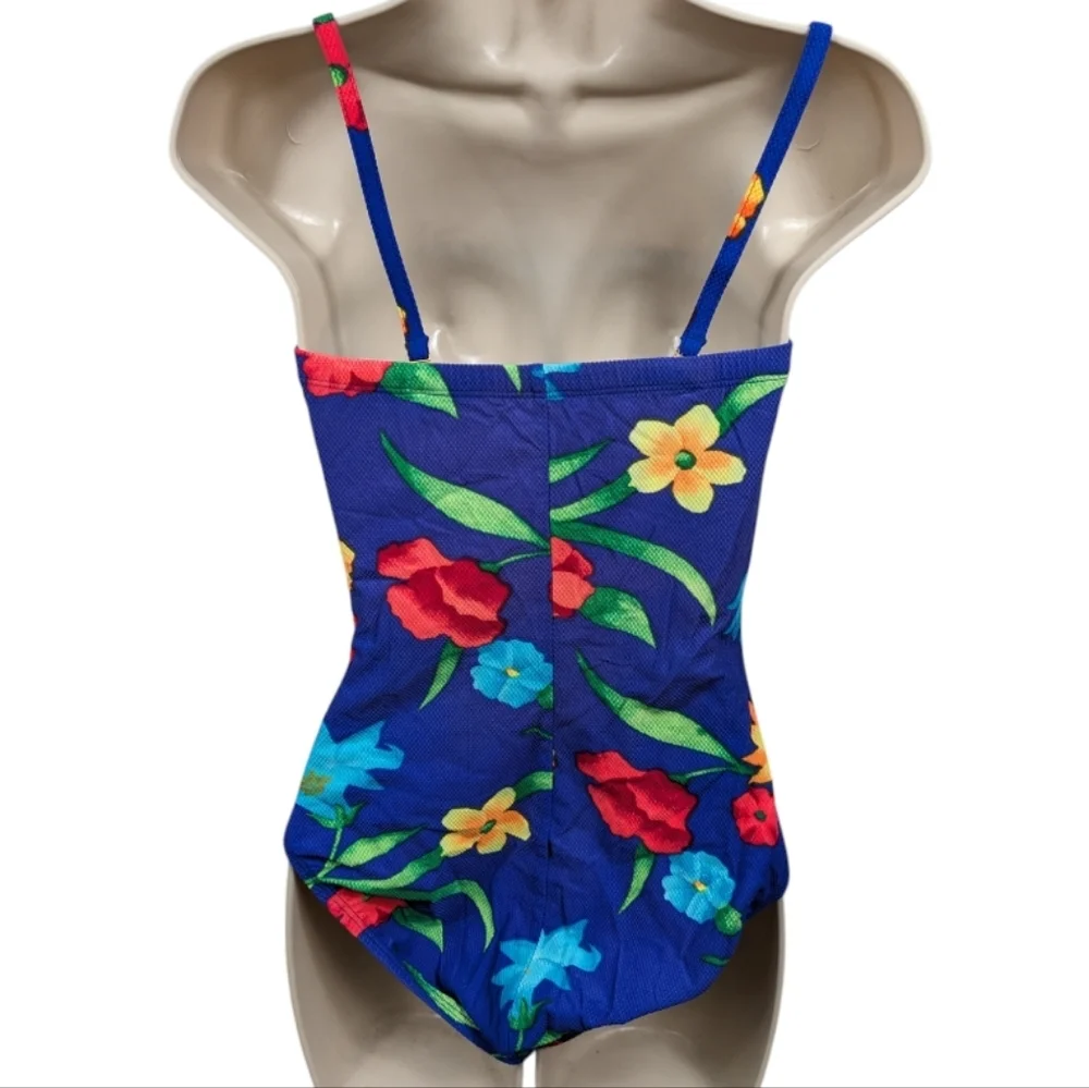 Cole Of California Vintage One Piece Swim Suit Sz S